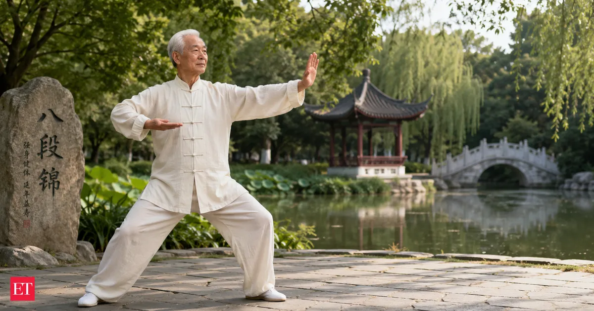 Ancient baduanjin may lower blood pressure like brisk walking and some meds without sweat
