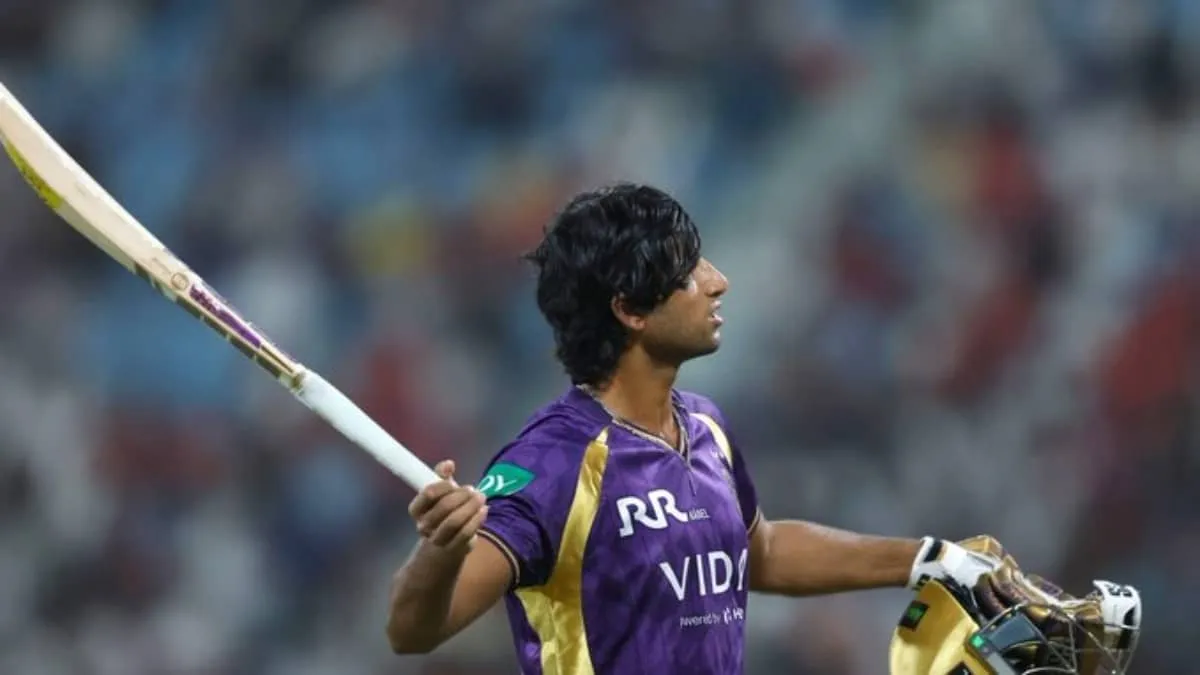 BCCI fines KKR batter Angkrish Raghuvanshi 20 percent for IPL code breach
