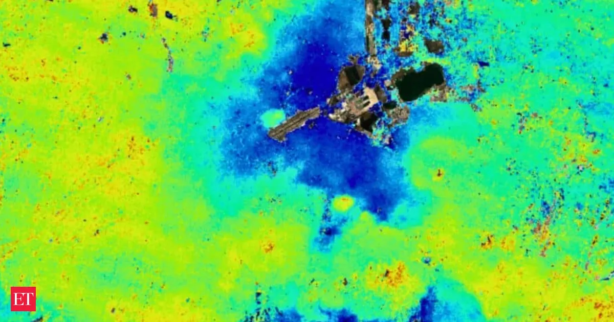 NASA Radar Reveals Mexico City Sinking Fast With Half Inch Drops Monthly