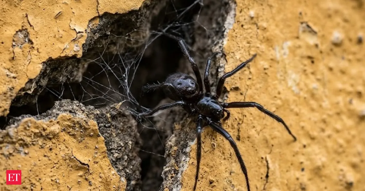 Tiny wall spider hunts prey six times larger and thrives under city lights