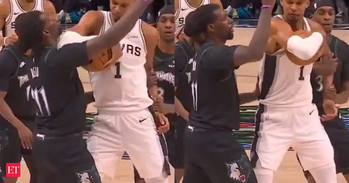 Wembanyama ejected for elbowing Naz Reid Flagrant 2 upgraded after officials review