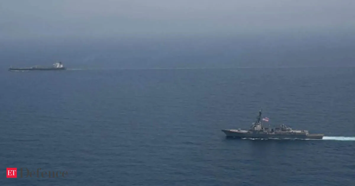 US Navy intercepts Iranian shadow fleet tanker Sevan and orders it back toward Iran