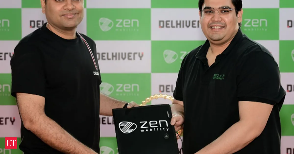 Zen Mobility and Delhivery launch EV partnership to roll out thousands across India in 3 to 5 years