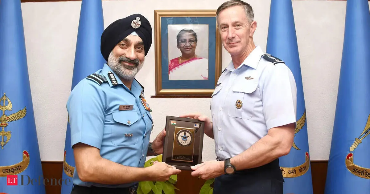 US Pacific Air Forces chief visits India to deepen defence ties and logistics cooperation