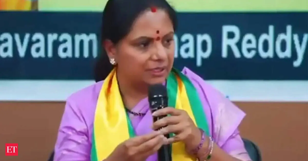 K Kavitha urges fixed Lok Sabha seats for every state in push for equal voting power