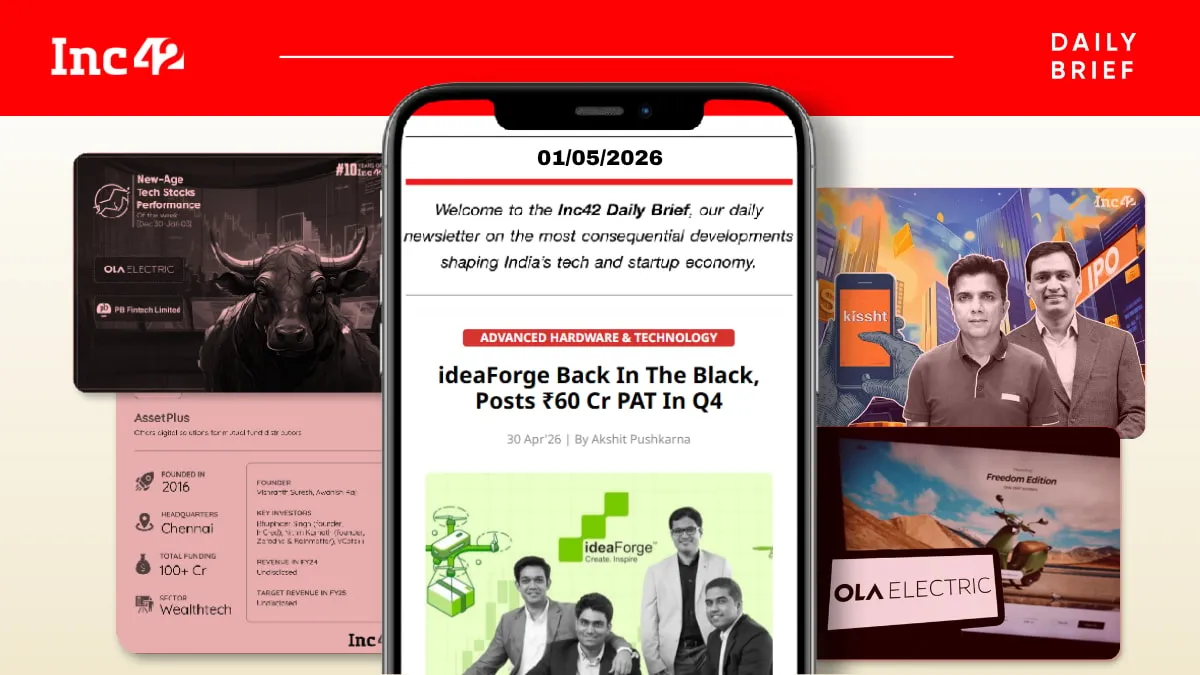 ideaForge rebounds to profit in Q4 as Kissht IPO gets lukewarm Day 1 subscription