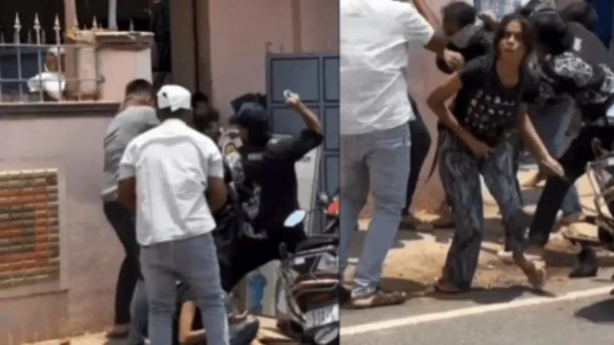 Bengaluru youths rush in to save woman from ex husband knife attack in daylight viral video
