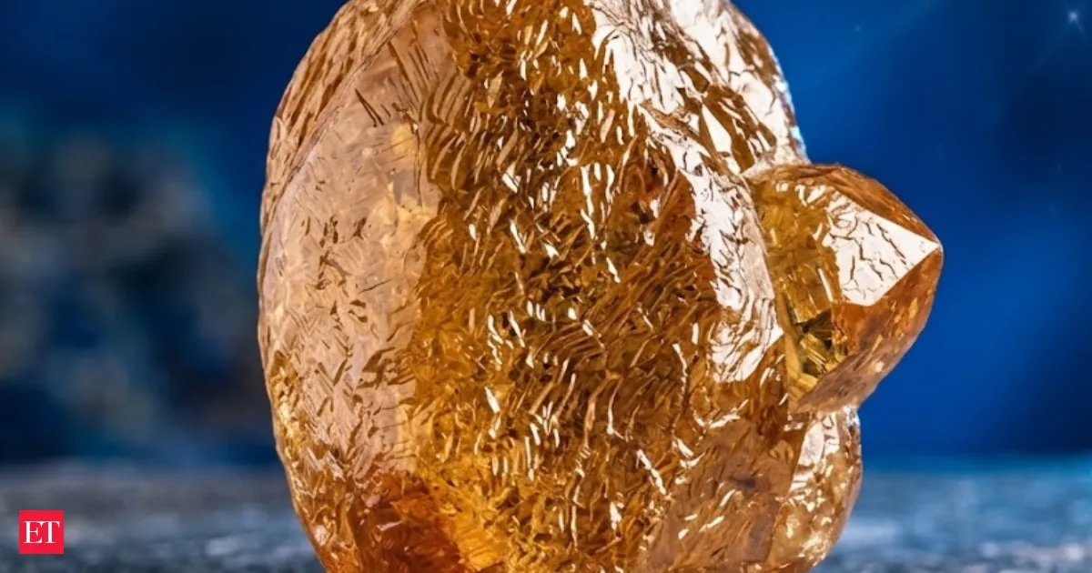 Rare 158 carat yellow diamond found as Diavik mine heads toward 2026 closure