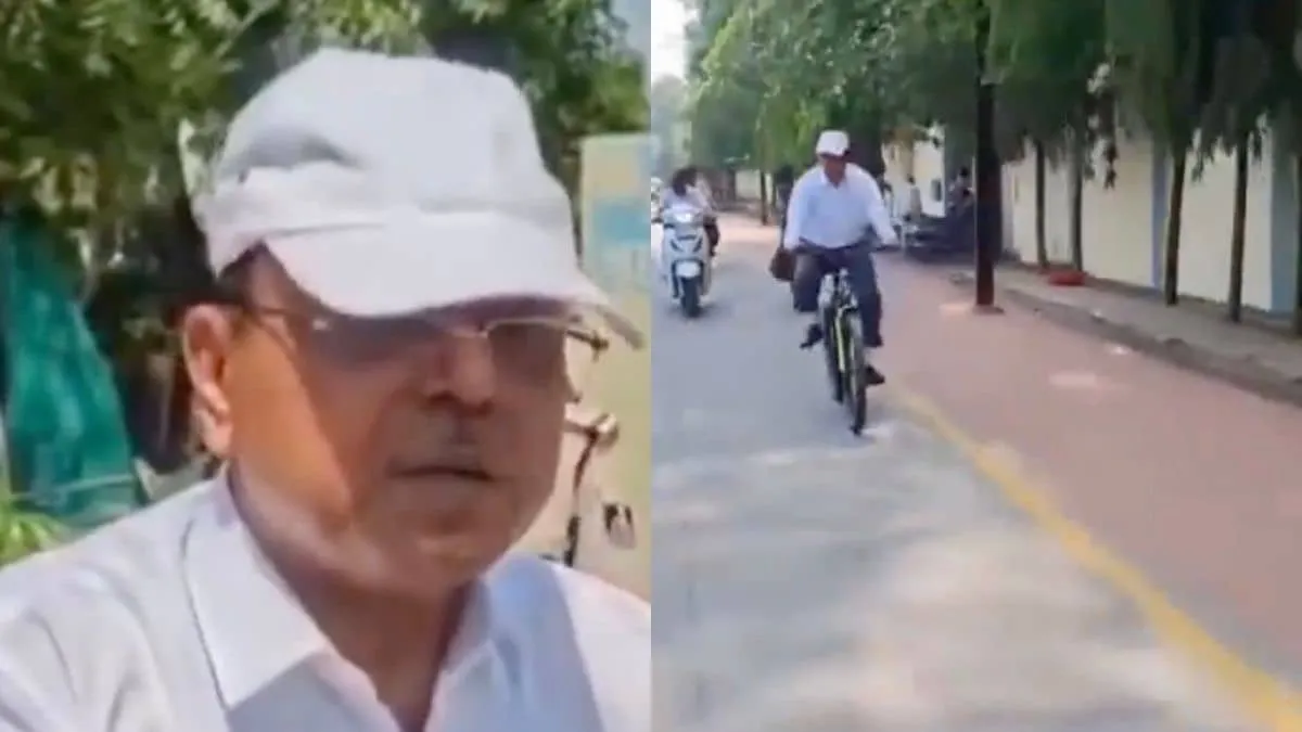 MP High Court judge cycles nearly 3 km after Modi fuel saving appeal goes viral
