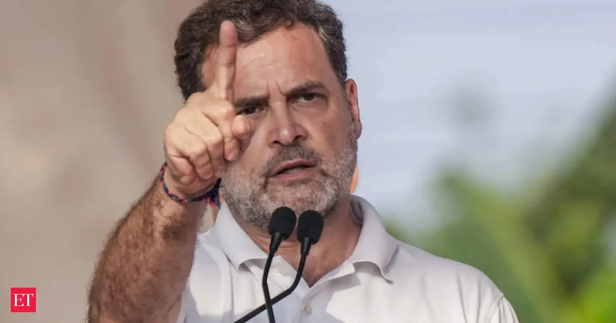 Rahul Gandhi claims Mamata Banerjee is secretly aiding BJP