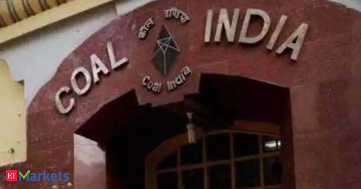 Coal India shares tumble 3% as govt weighs selling Rs 10000 crore stake via OFS