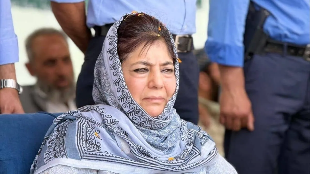 Mehbooba Mufti slams bulldozer justice in drug cases warning innocent families face punishment