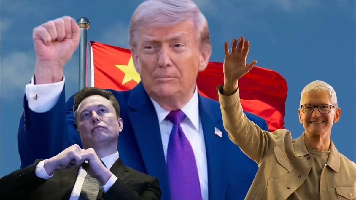 Musk and Tim Cook to join Trump in China alongside Boeing and Wall Street heavyweights