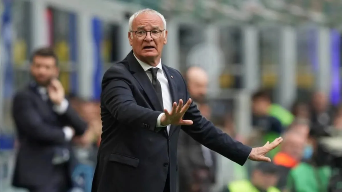 Claudio Ranieri exits AS Roma after rift with coach Gian Piero Gasperini