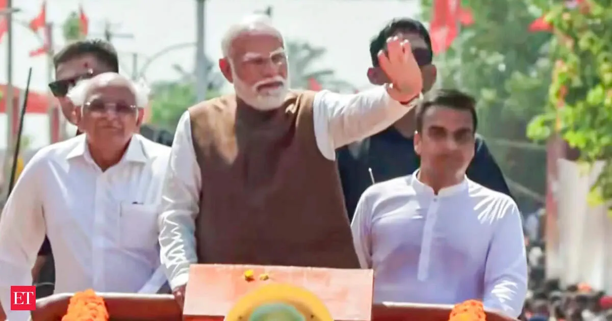 PM Modi stages Somnath roadshow in Gujarat as temple restoration Mahotsav turns 75