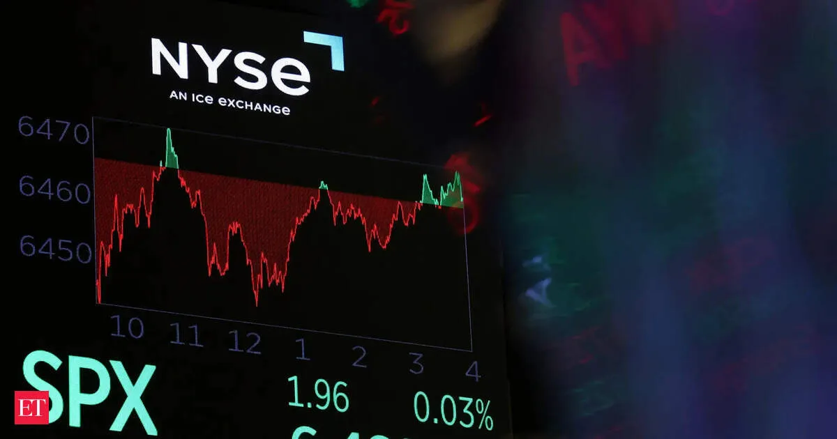 Wall Street turns red as oil jumps above 100 and gold slips signal liquidity stress