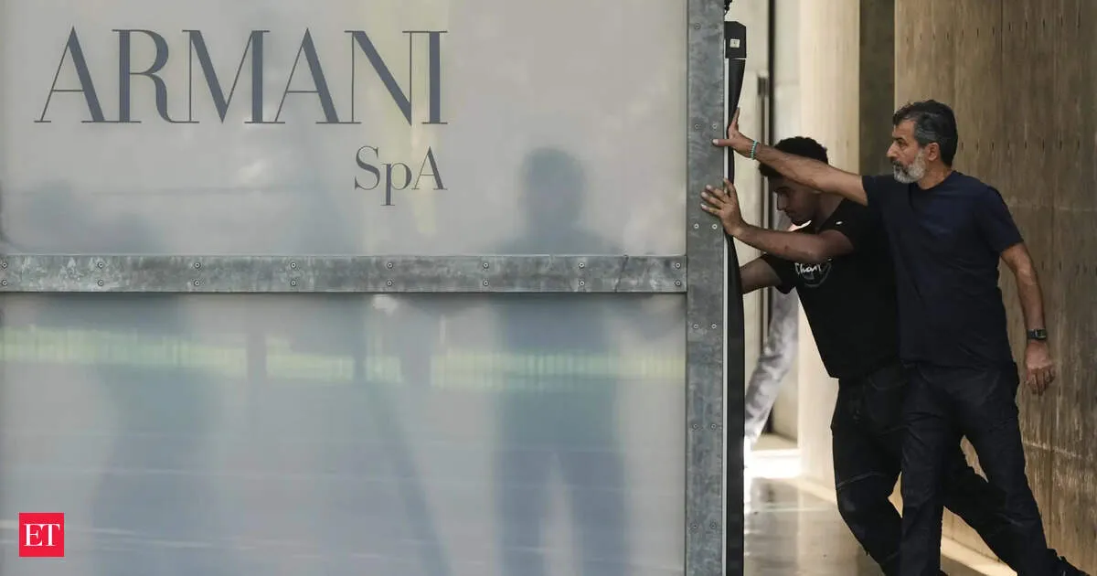 Armani plans to sell 15% stake in three parts to luxury giants LVMH L’Oreal and EssilorLuxottica