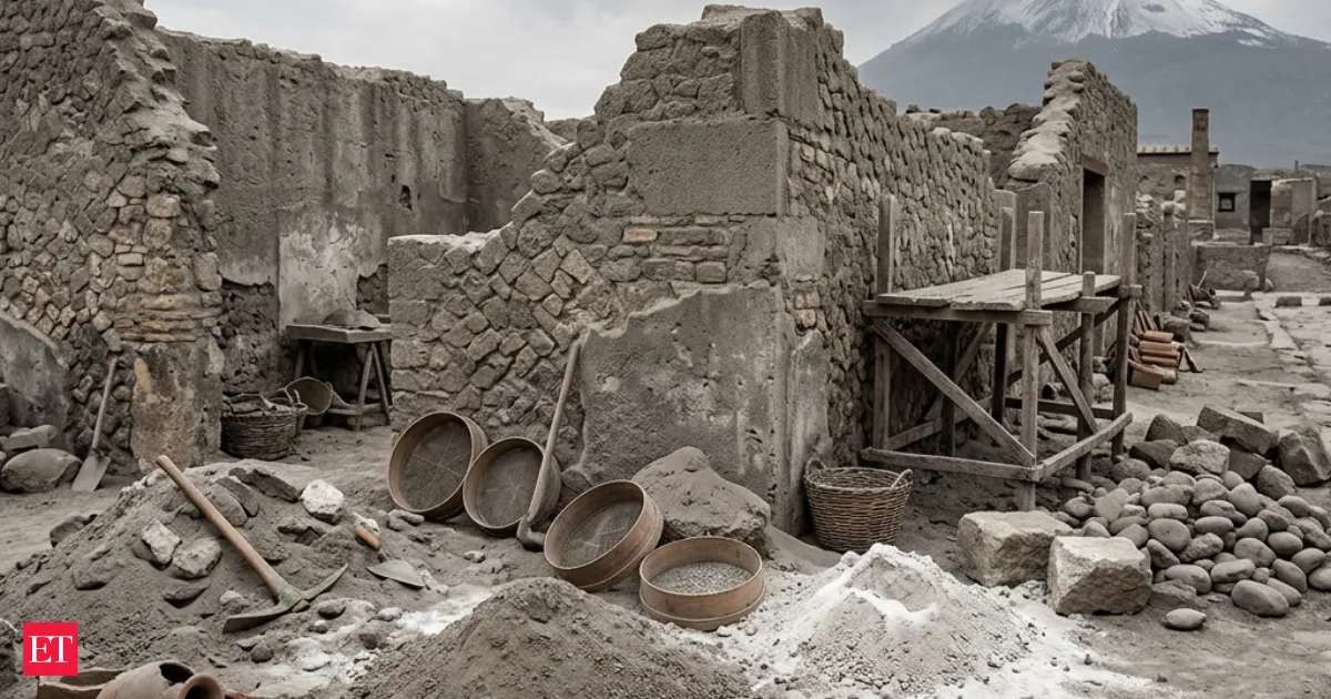 Roman concrete durability finally explained as engineers used intentional hot mixing chemistry