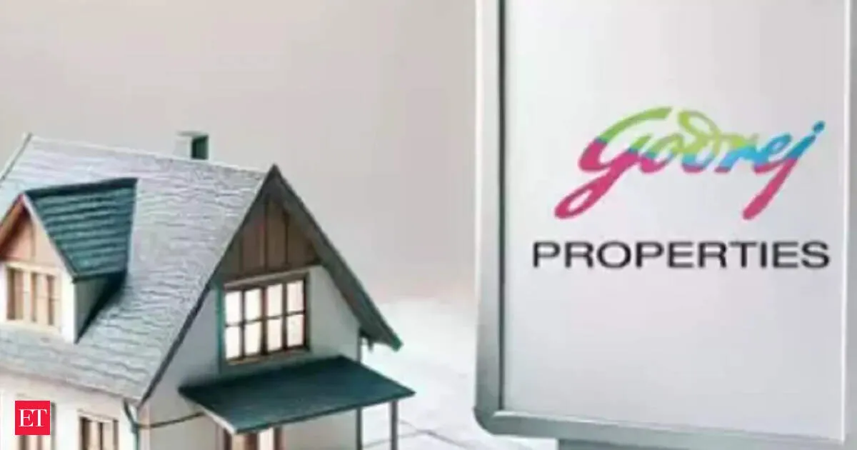 Godrej Properties targets 14% jump in pre sales to Rs 39000 crore despite global uncertainties