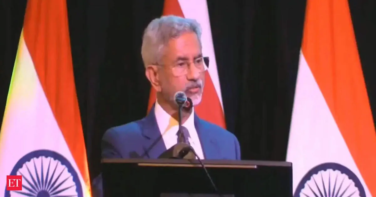 Jaishankar says India de risks the world economy with IMF backing and 17 percent global growth forecast