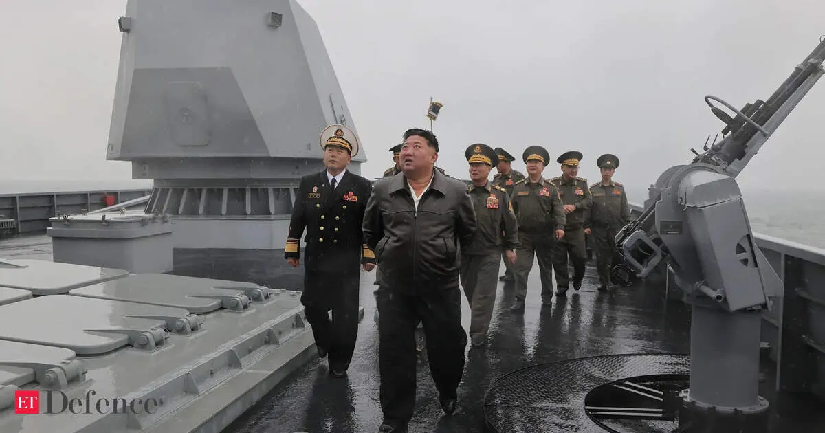 North Korea readies long range Seoul artillery and commissions first destroyer under tougher constitution