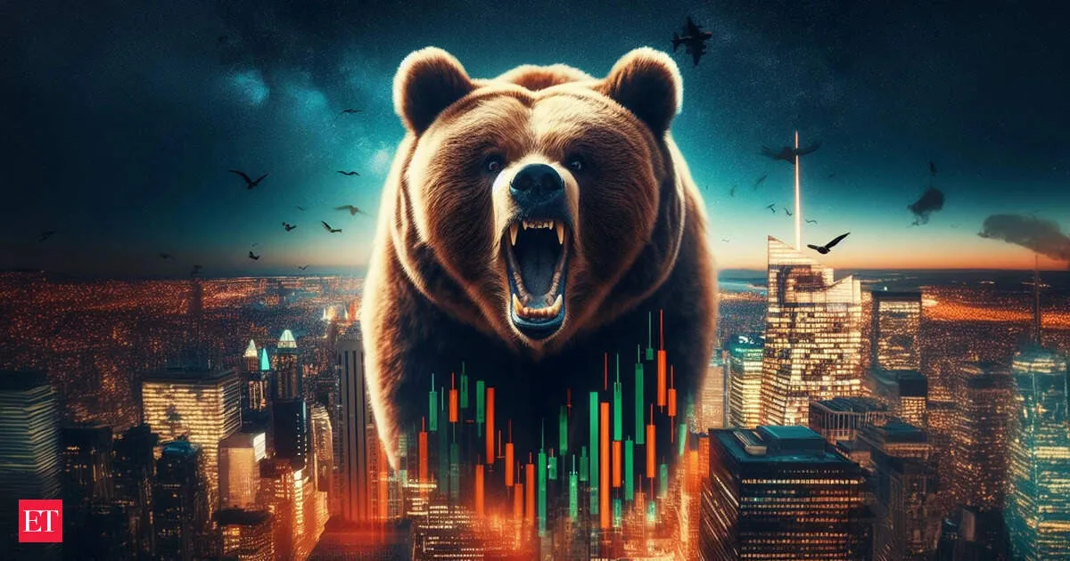 US stocks plunge after Trump ends China visit as yields surge inflation fears return and Iran risk spikes
