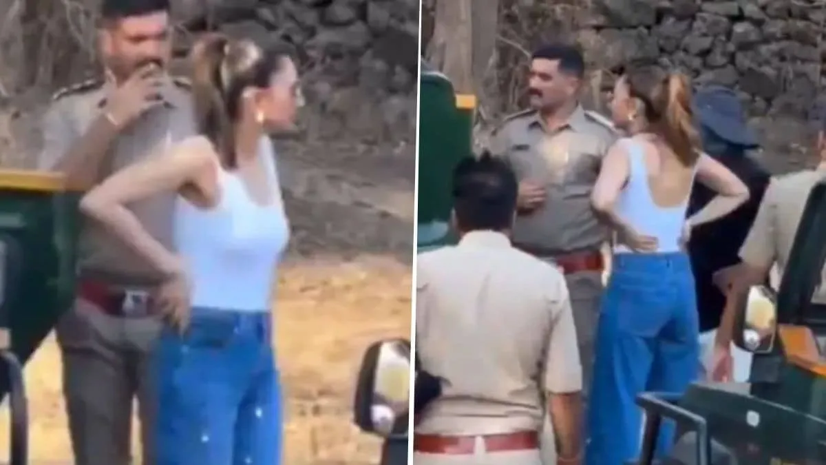 Rakul Preet Singh Gir Safari Clip Triggers Row as Forest Rules Bar Getting Out of Vehicles