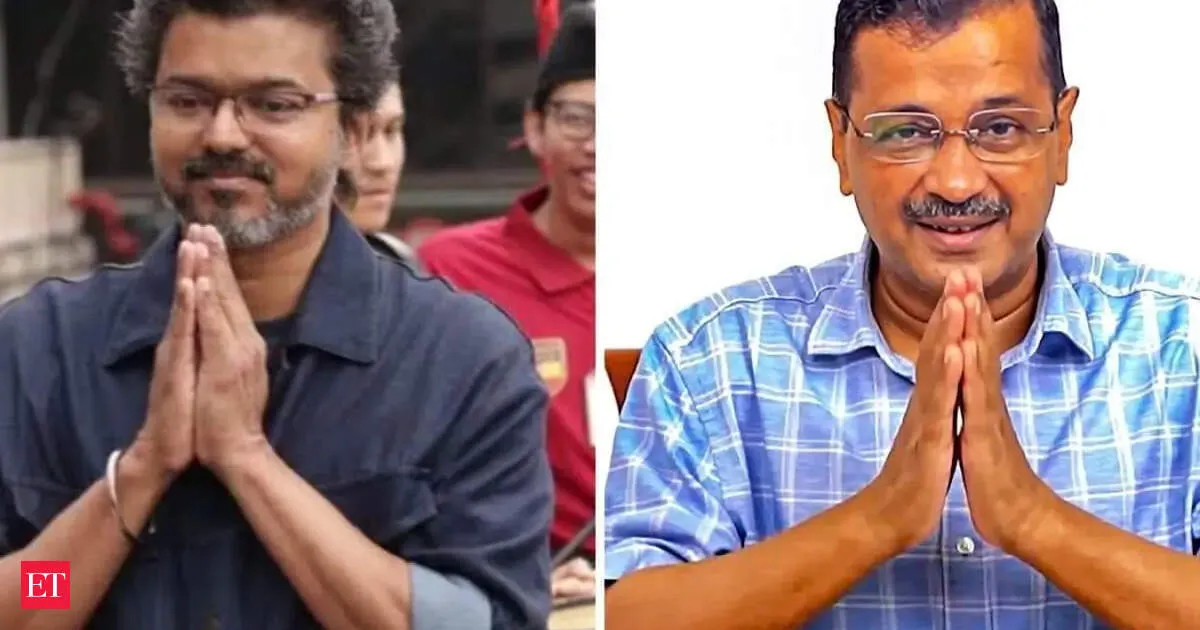 Vijay TVK set to debut win in Tamil Nadu echoing AAP breakthrough in Delhi