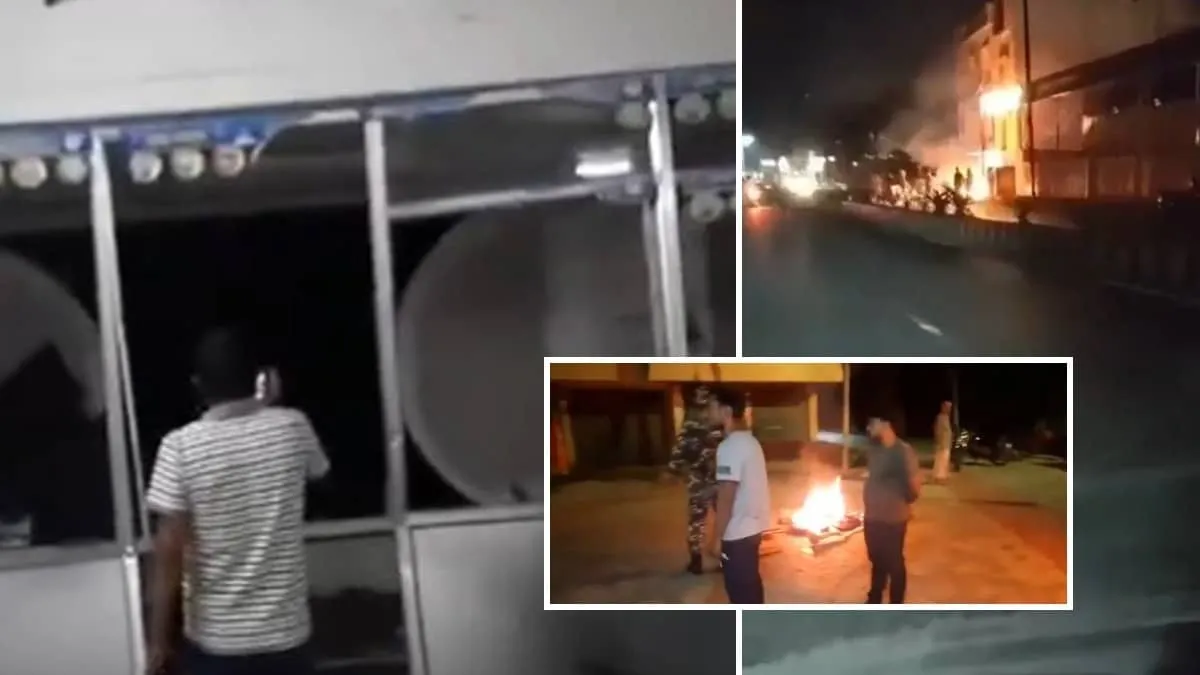TMC accuses BJP of Siliguri arson and vandalism after BJP surge of 206 seats