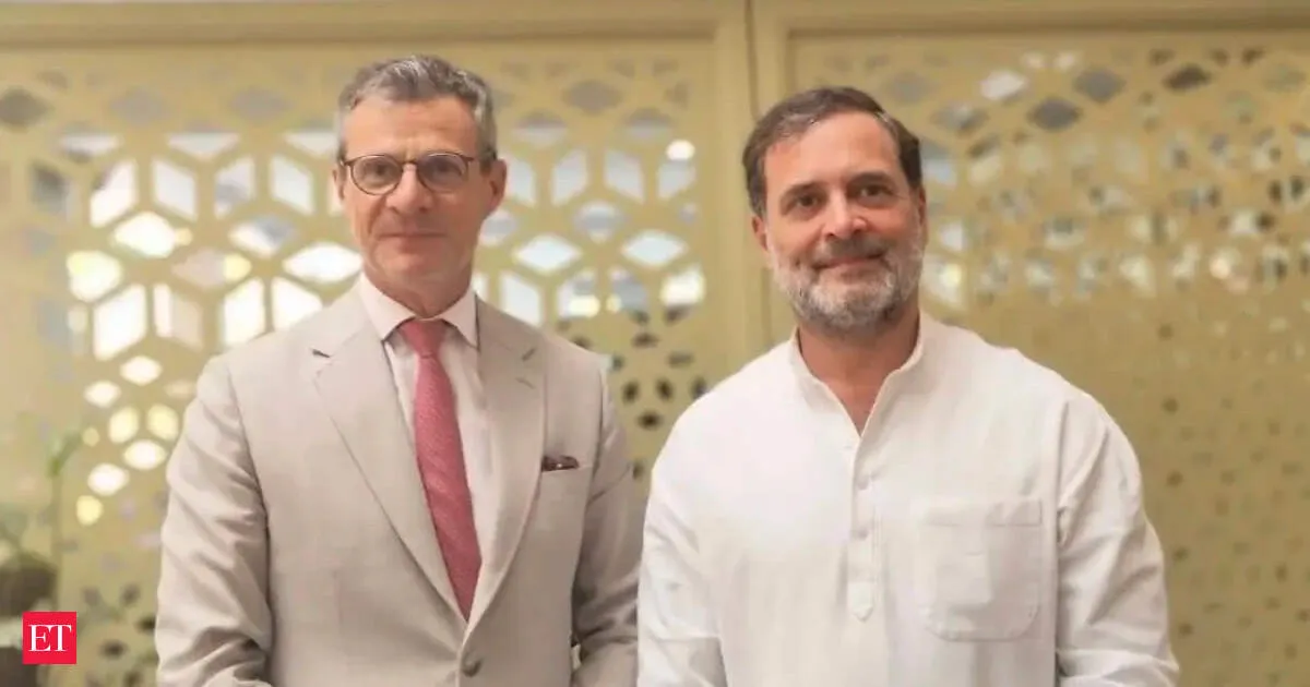 EU envoys meet Rahul Gandhi and Salman Khurshid to tout thriving India partnership