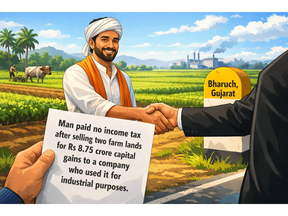 ITAT Ahmedabad backs taxpayer who earned Rs 8.75 crore capital gains but filed no ITR