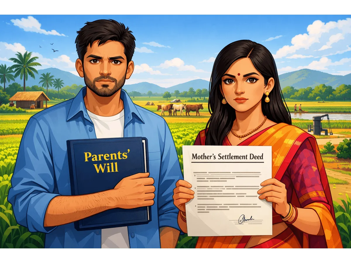 Kerala Court rules settlement deed can override a will giving children property rights