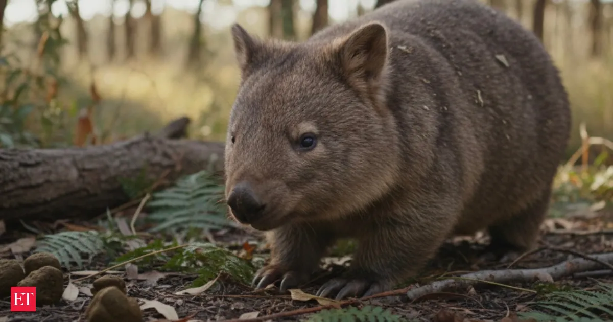 Wombats Produce Cube Shaped Poop Using Digestive Muscle Moves