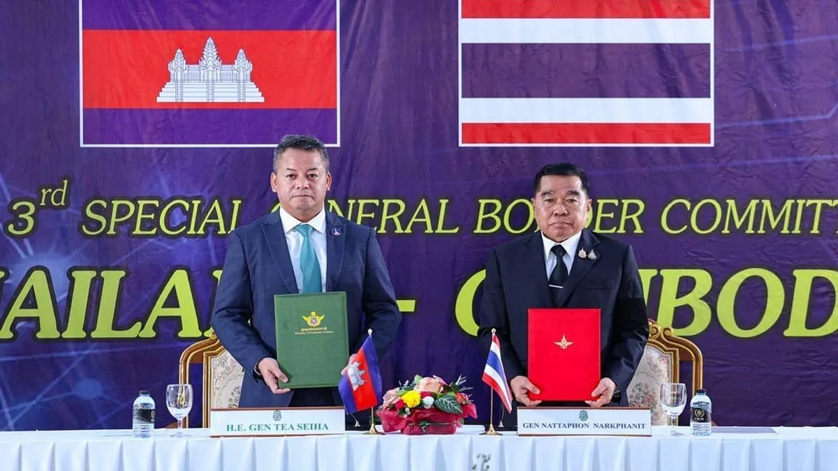 Thailand and Cambodia Sign Ceasefire Deal After Weeks of Border Fighting