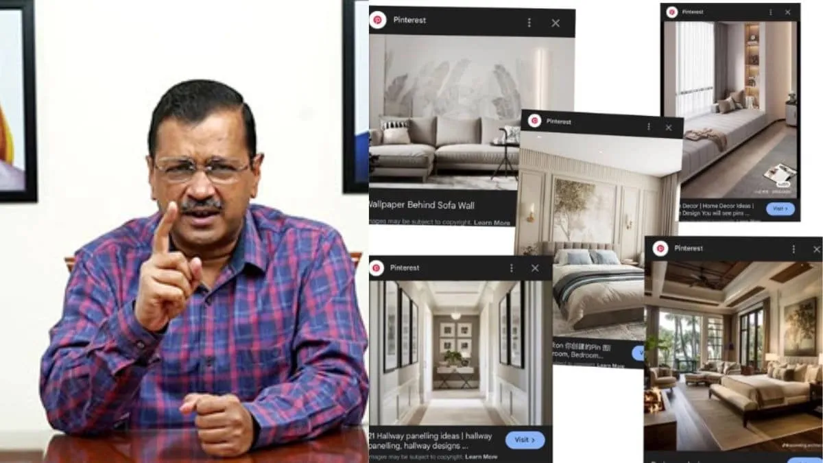 AAP says Sheesh Mahal images are fake sourced from Pinterest dares Delhi CM tour