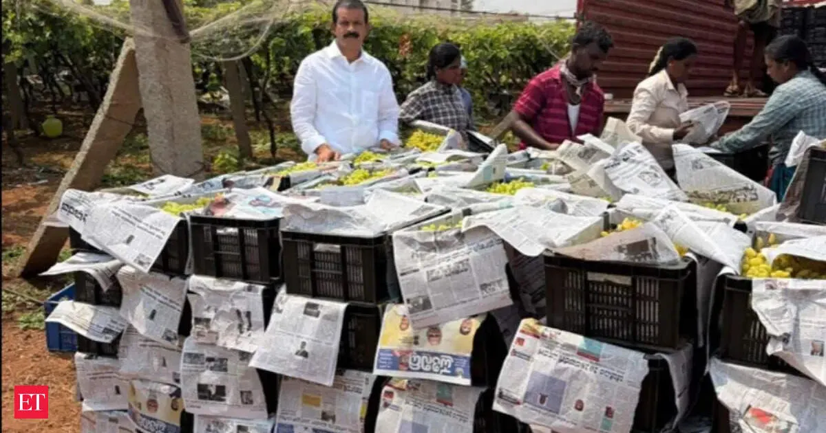 Andhra farmer turns drought land into crores by using drip irrigation and high value crops