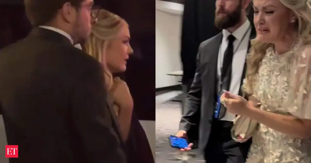 Erika Kirk breaks down after White House Correspondents Dinner shooting evacuation watch viral plea