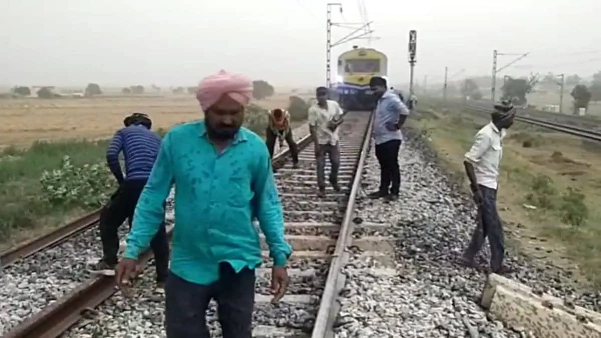 Bomb Plot Suspected on Punjab Rail Track as Man Dies Near Rajpura Shambhu Late Night