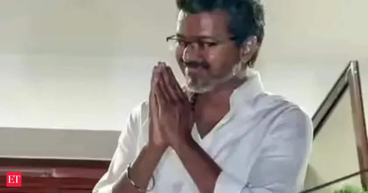 Vijay sworn in as Tamil Nadu CM Sunday after Governor meeting and coalition breakthrough