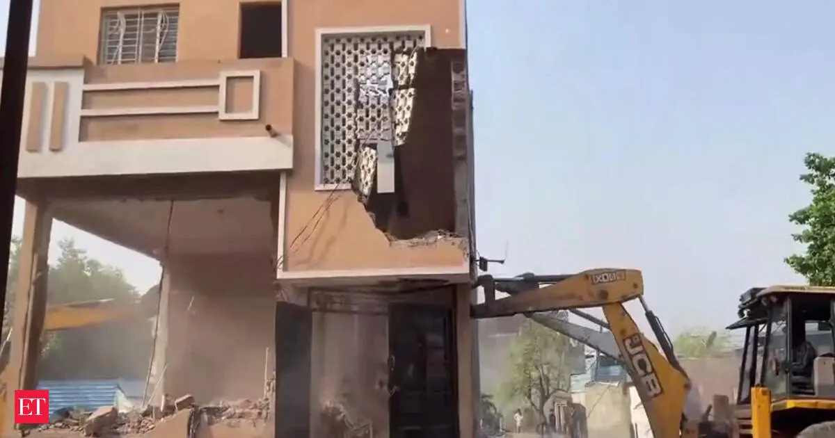 TCS Nashik case AIMIM corporator house razed after hiding accusations spark Goonda Raj claims