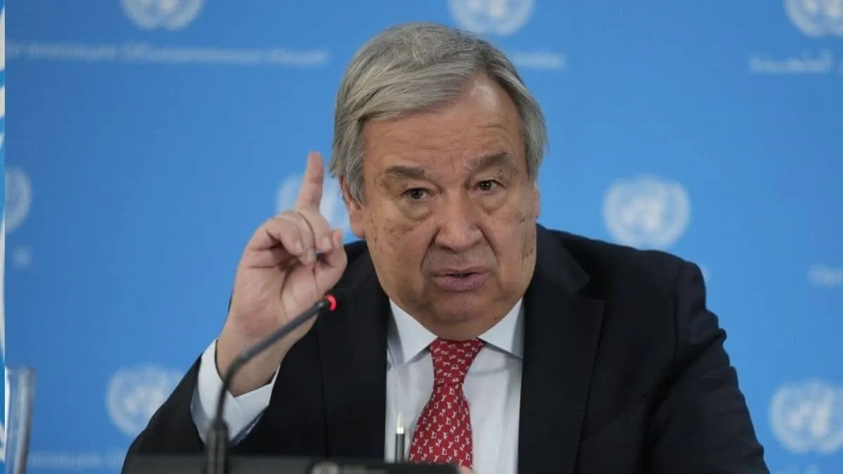 Guterres Urges Free Passage Through Strait of Hormuz as Tensions Threaten Global Trade