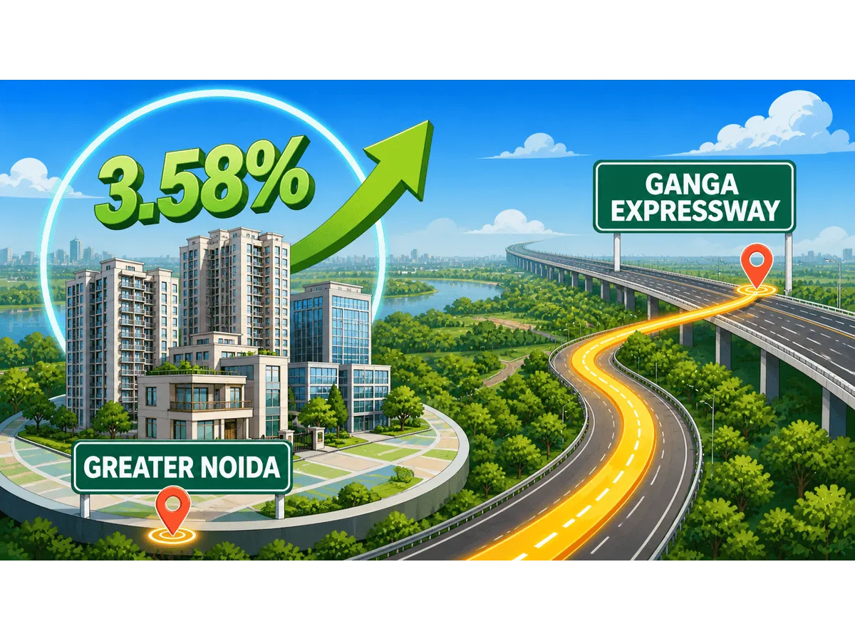 Greater Noida circle rate jumps 3.58% as 37 km road to Ganga Expressway gains momentum