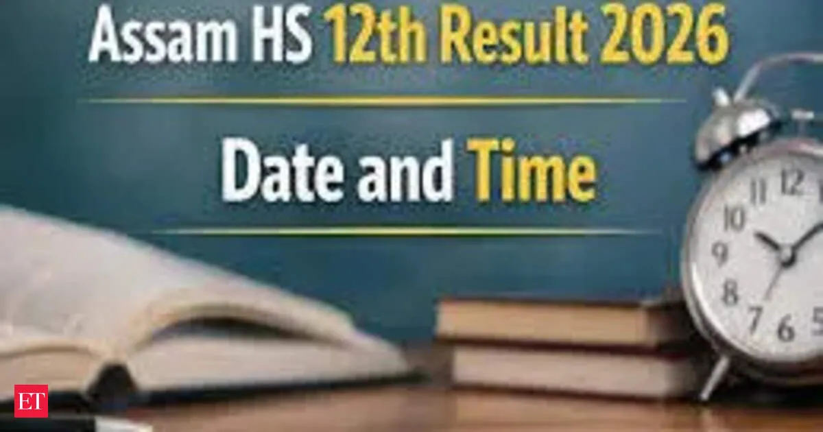 Assam HS Results 2026 out April 28 How to check scorecards on resultsassam nic in