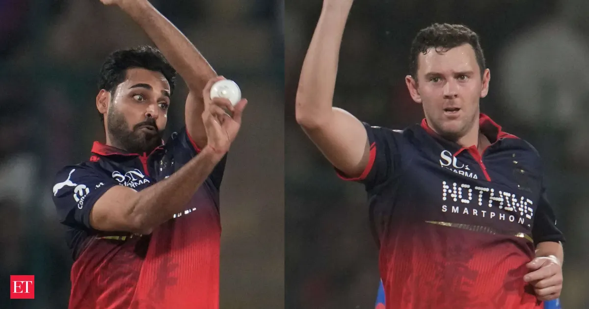 Hazlewood and Bhuvneshwar blast Delhi for 75 proving IPL bat ball balance can return