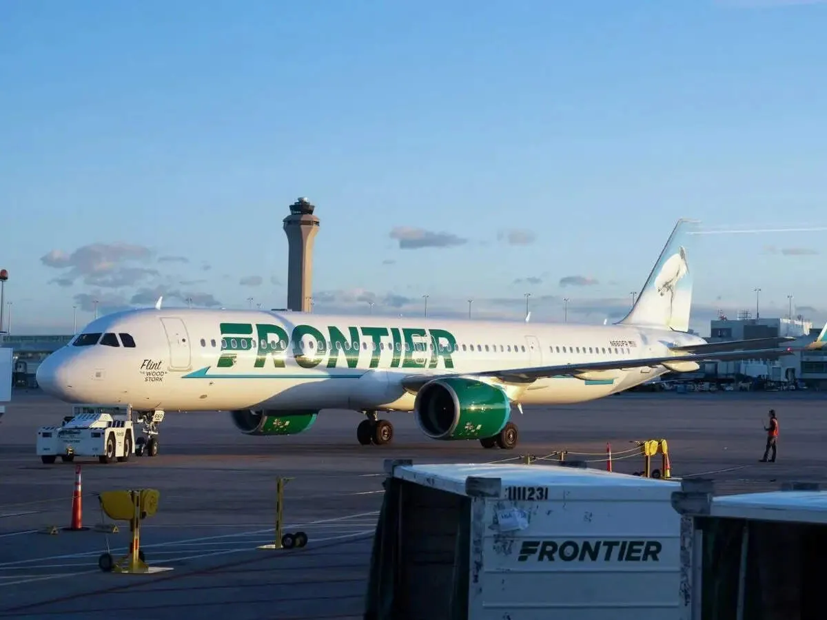 Frontier Airlines aborted takeoff after engine fire and reported runway pedestrian hit in Denver