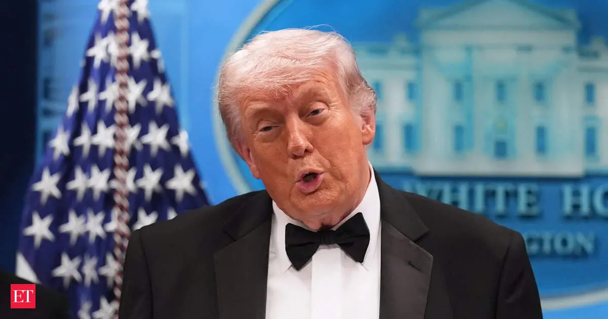 Trump releases first image of White House shooting suspect pinned down by armed officers