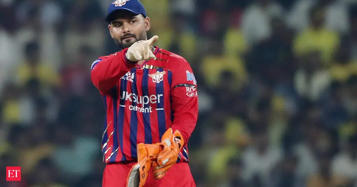 Rishabh Pant fined Rs 12 lakh as LSG beat CSK despite slow over rate