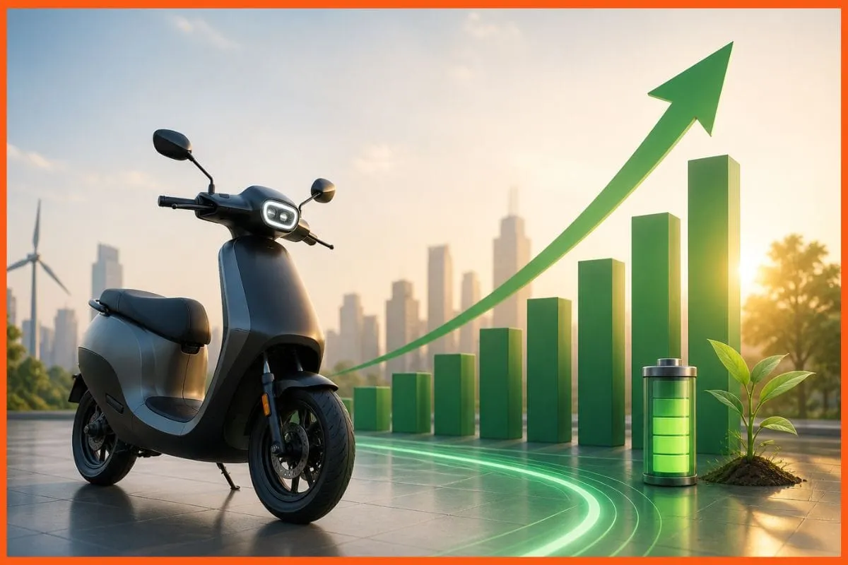 Ola Electric surges 20% in April as EV market slips, powered by Bharat Cell technology