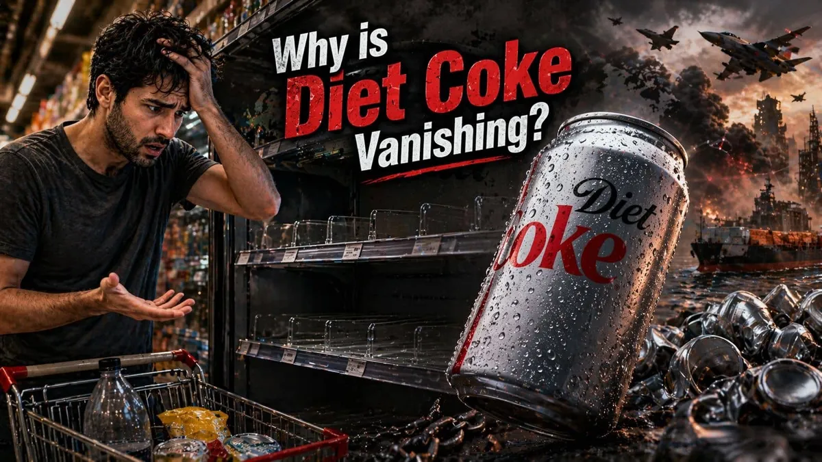 Diet Coke Vanishing From Indian Stores as Aluminium Shortage and Conflict Hit Supply Chains