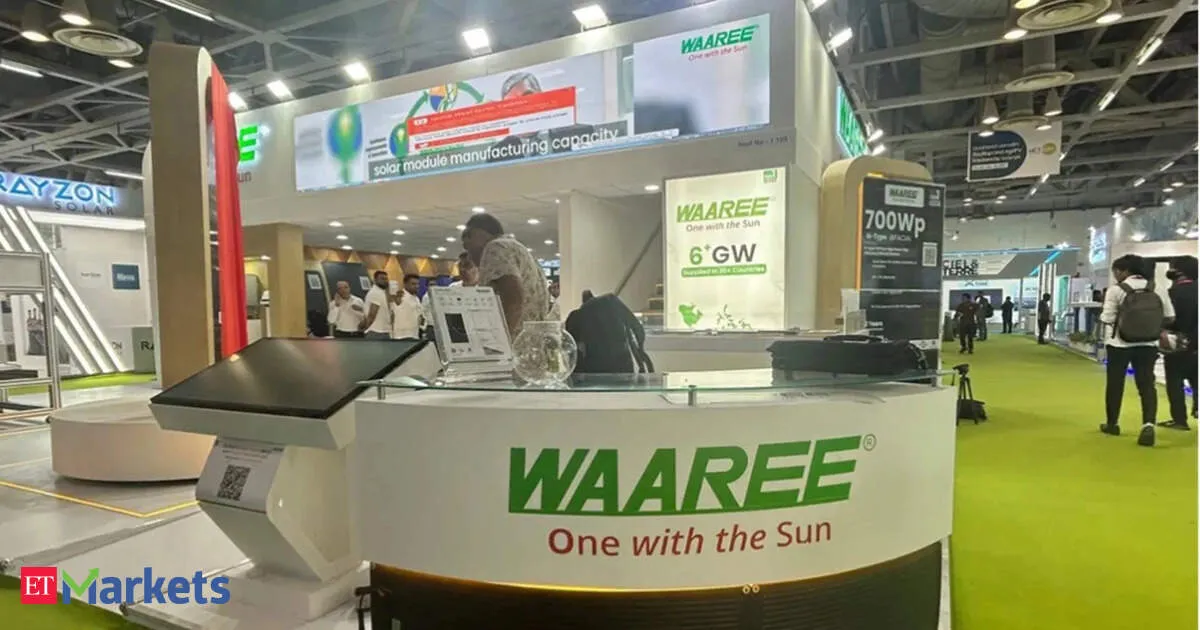 Waaree Energies shares jump after Q4 net profit surges 75% and FY27 guidance turns bullish